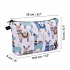 Cosmetic Bag for Women Makeup bag Organizer Small Mini Makeup Pouch for Purse Water Resistant Girls Gift